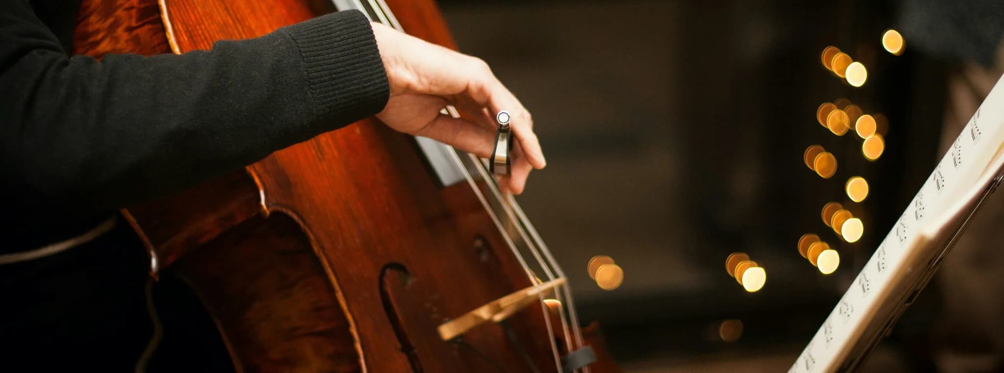 Nicole playing cello